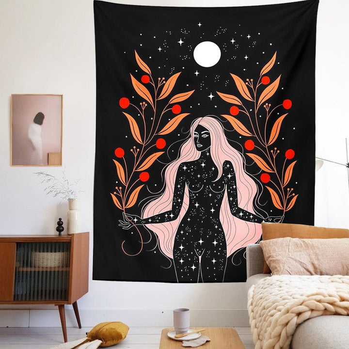 Lisslune | Bohemian Style Moon Energy Wall Hanging Decor