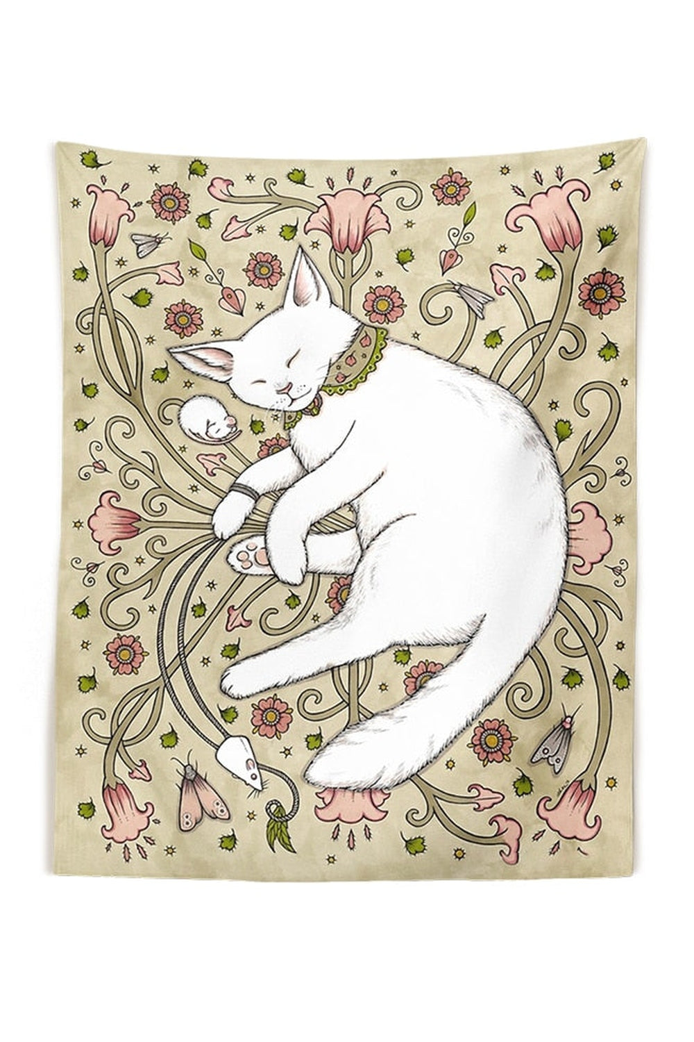 Lisslune | Cat-themed wall tapestry