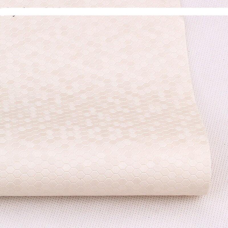 Lisslune | Honeycomb Embossed Synthetic Leather - Unleash Your Creative Potential with Luxury Texture