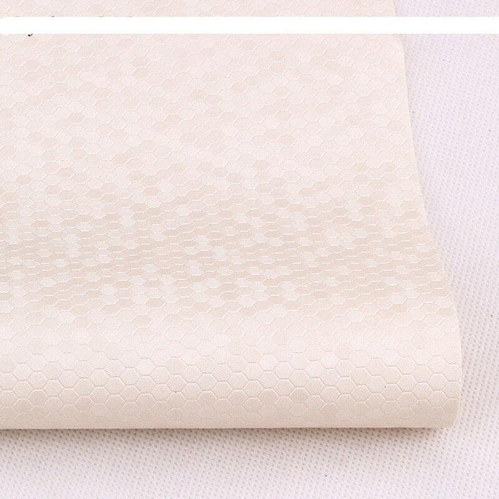Lisslune | Honeycomb Embossed Synthetic Leather - Unleash Your Creative Potential with Luxury Texture