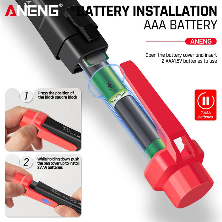 Lisslune | Digital AC DC Voltage Detectors Tester Pen