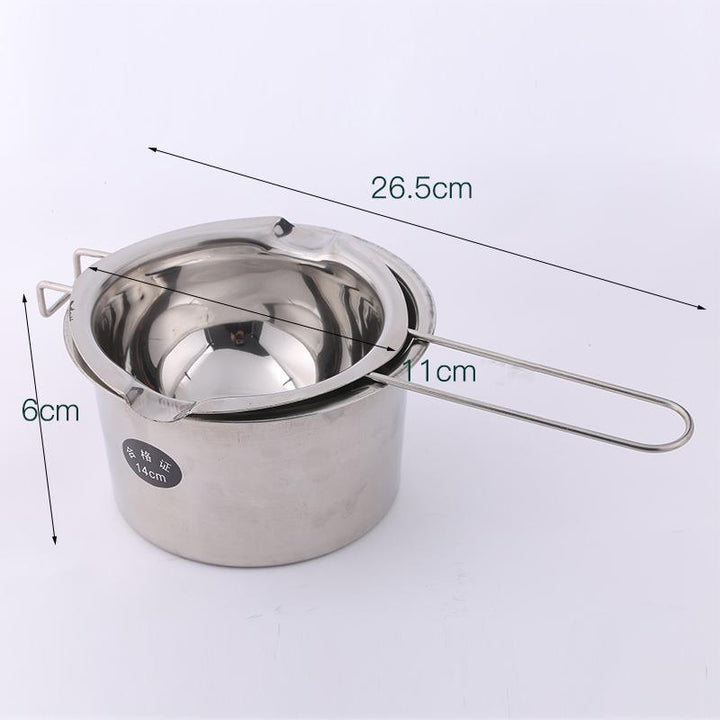 Lisslune | Premium Stainless Steel Wax Melting Set for Creative Soap and Candle Making