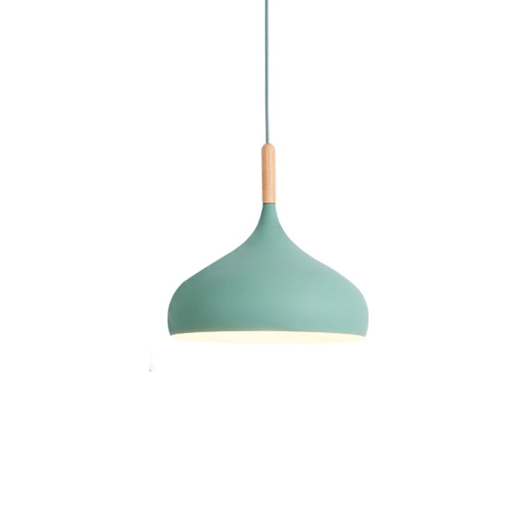 Lisslune | Talon - Modern Drop-Shaped Wooden Pendant Light Scandinavian Ceiling Light