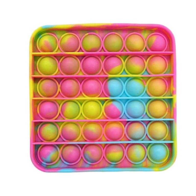Lisslune | Plop It Rainbow Pop Up Fidget Game Finger Game