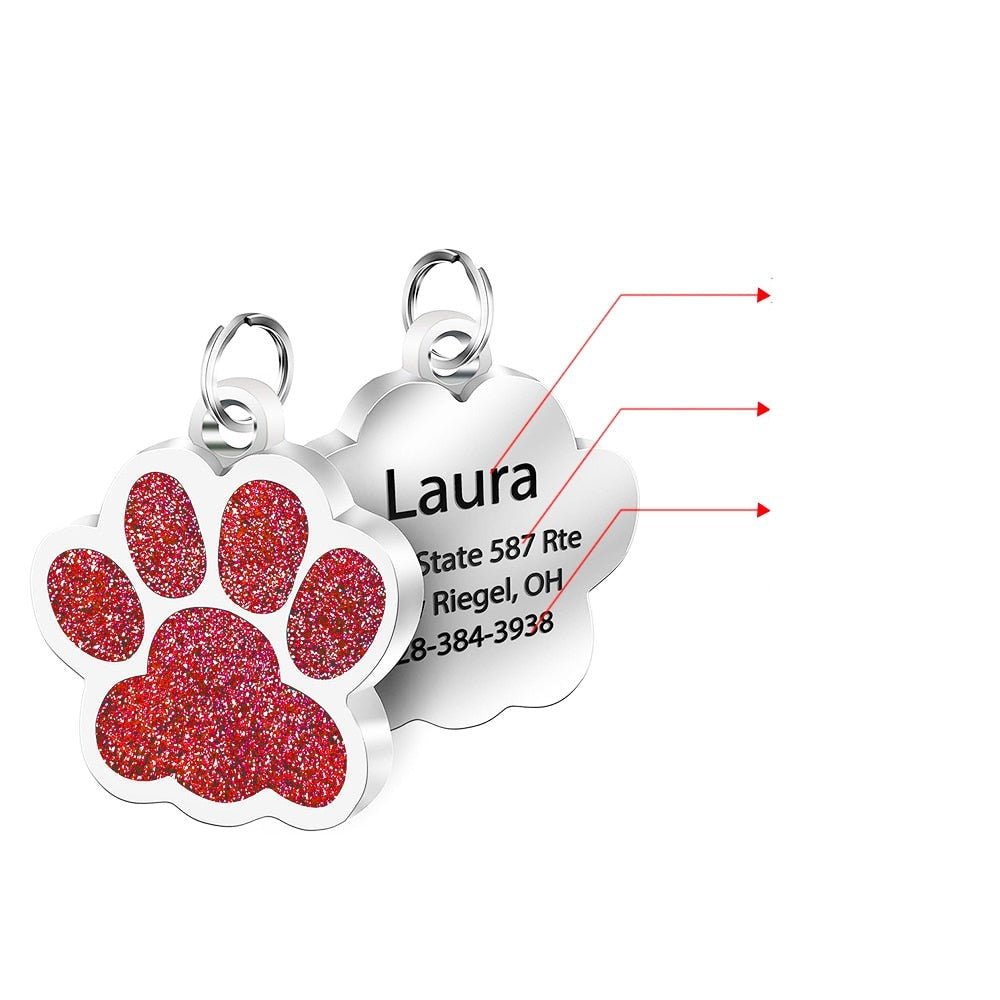 Lisslune | Personalized cat and dog collar tags