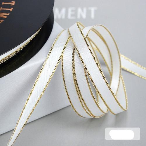 Lisslune | Luxe shimmering satin craft ribbon collection - 50 yards premium quality for DIY masterpieces