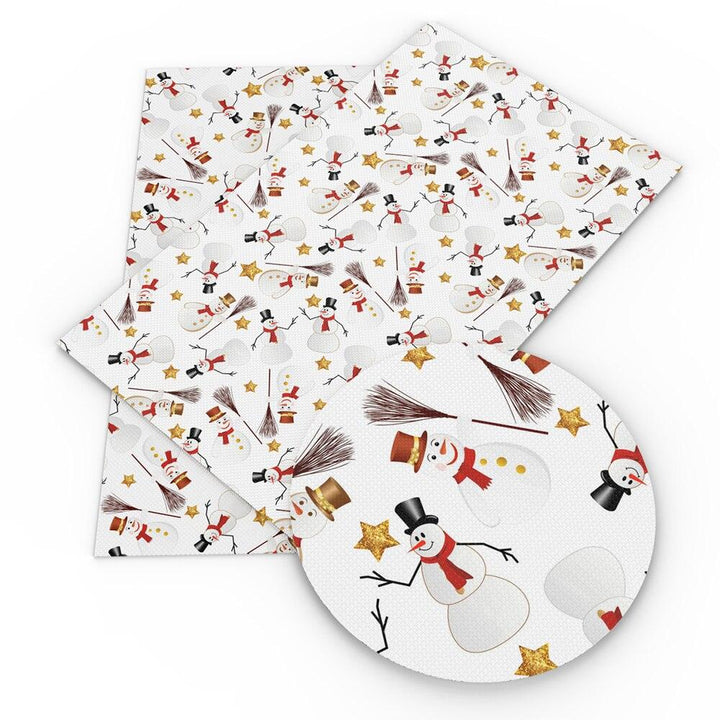 Lisslune | Enchanting Festive Synthetic Leather Craft Kit: Create Festive Masterpieces