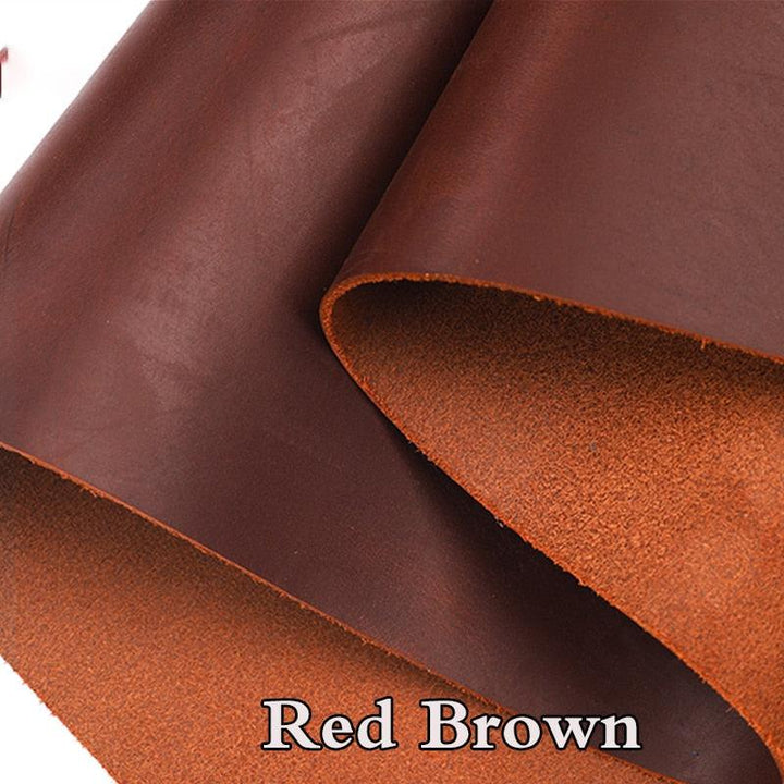 Lisslune | Enchanted Dark Orange Witchcraft Synthetic Leather Craft Sheet - 2mm: Ignite your creative magic