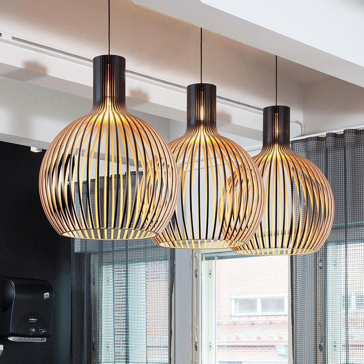 Lisslune | Handmade Wooden Pendant Light