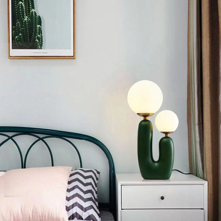 Lisslune | TwoLight - Double Globe modern table lamp