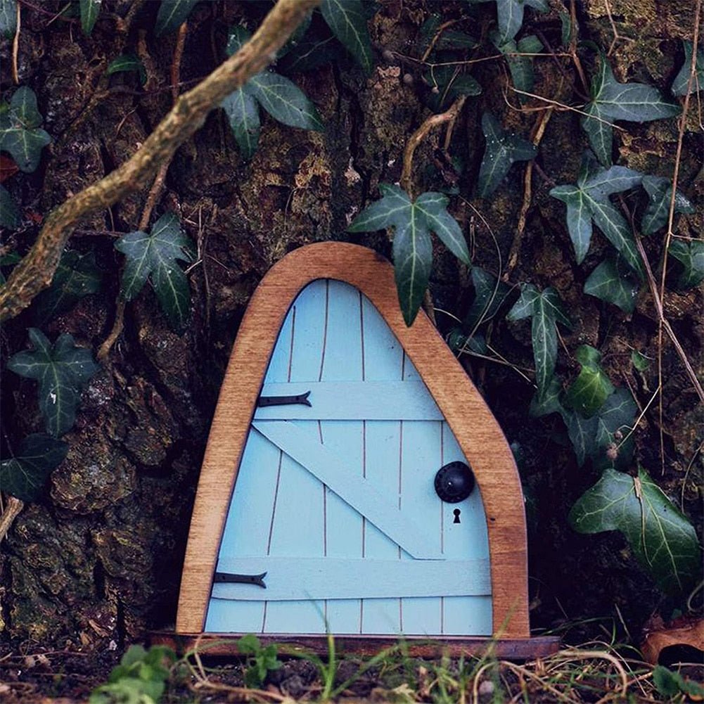 Lisslune | Miniature Elf Fairy & Gnome Door Garden Tree Decoration