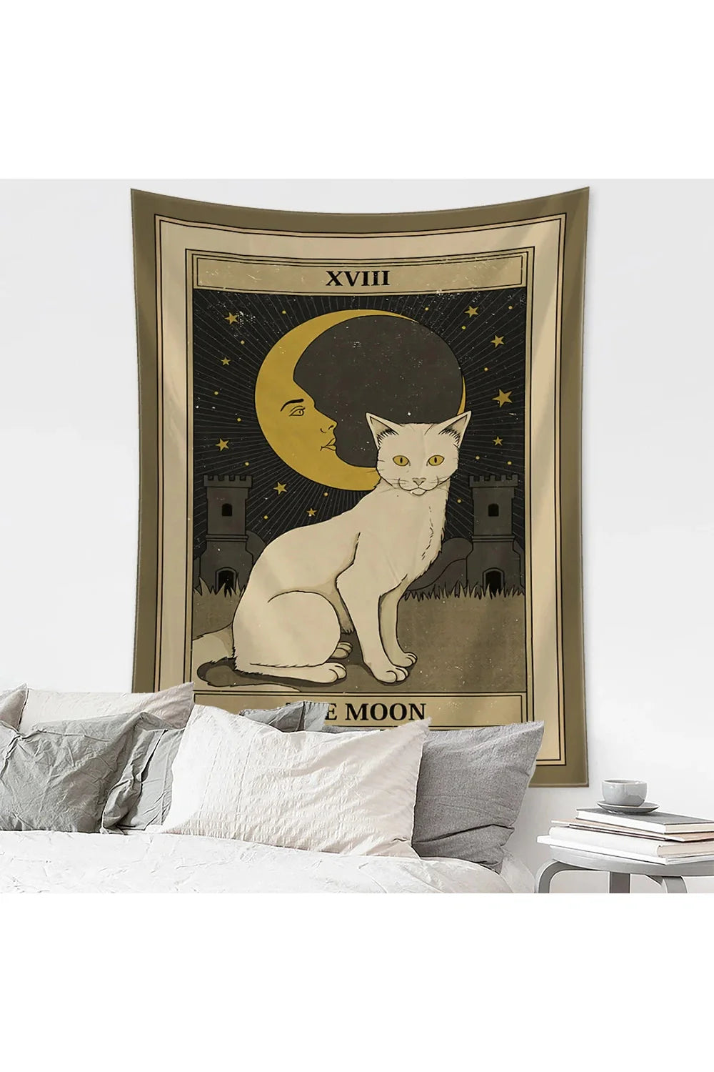 Lisslune | Cat Witchcraft Tapestry