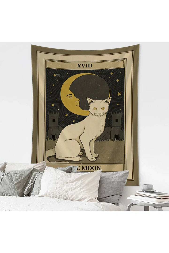 Lisslune | Cat Witchcraft Tapestry