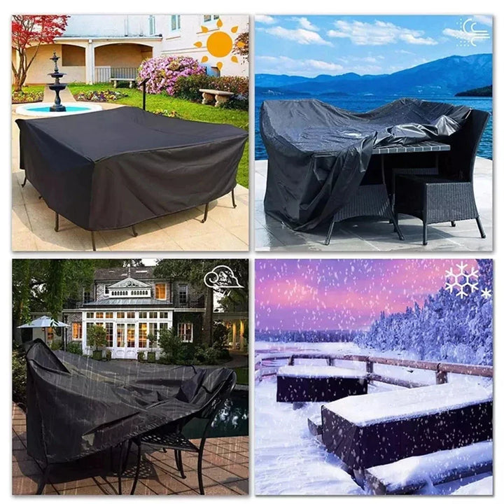 Lisslune | Waterproof Garden Furniture Covers | UV Resistant, Durable & Available in 90 Sizes for Outdoor Patios and Chairs