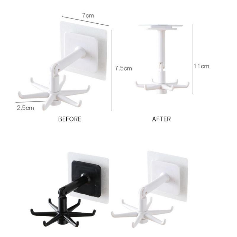 Lisslune | Ultimate 360-degree swivel hook storage system for exceptional space management