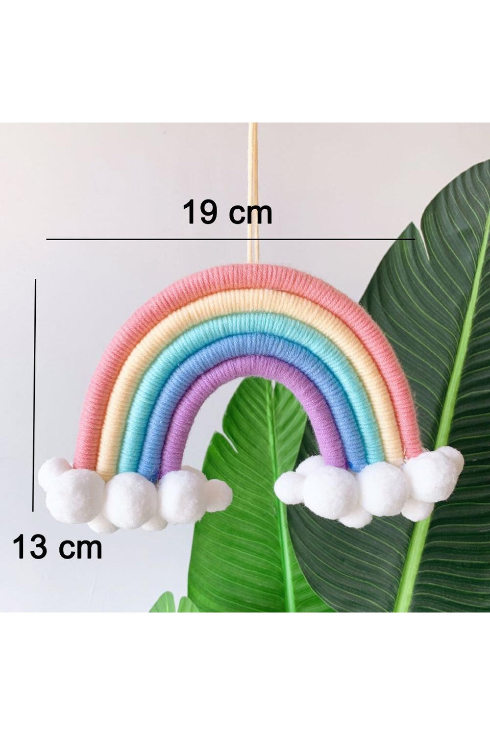 Lisslune | Children's room wall knit decor