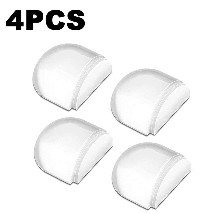 Lisslune | Invisible Wall Protection Doorstop Set - 4 Pack