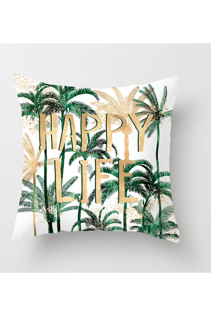 Lisslune | tropical plant pillowcases