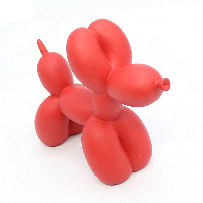 Lisslune | BalloonDog Lively Dog Sculpture | Pop-Art Decoration | Modern Home Decor | Handmade Statue