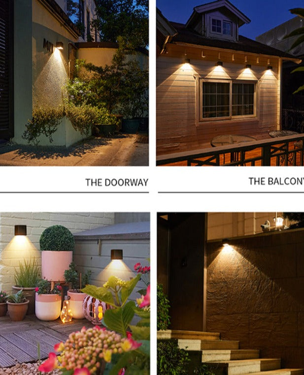 Lisslune | GlowBeam – Elegant Outdoor Wall Lamp for Mood Lighting