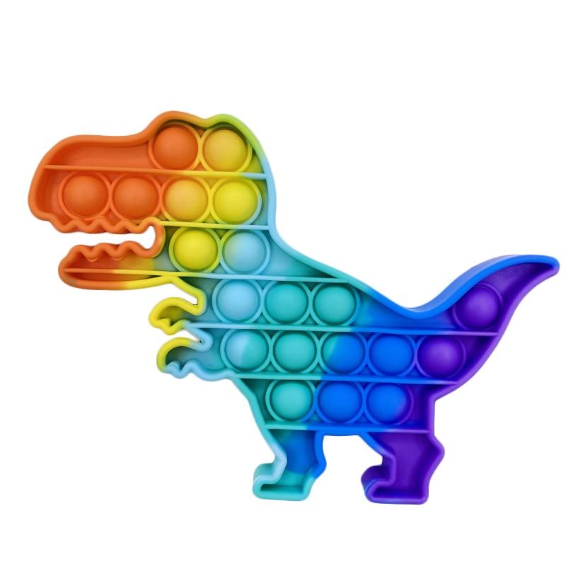 Lisslune | Plop It Rainbow Pop Up Fidget Game Finger Game