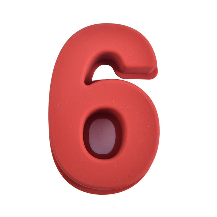 Lisslune | Silicone Number Cake Mold for Numbers 0-9
