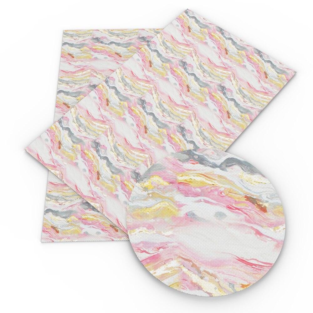 Lisslune | Floral Elegance Synthetic Leather Craft Sheets - Creative Essentials