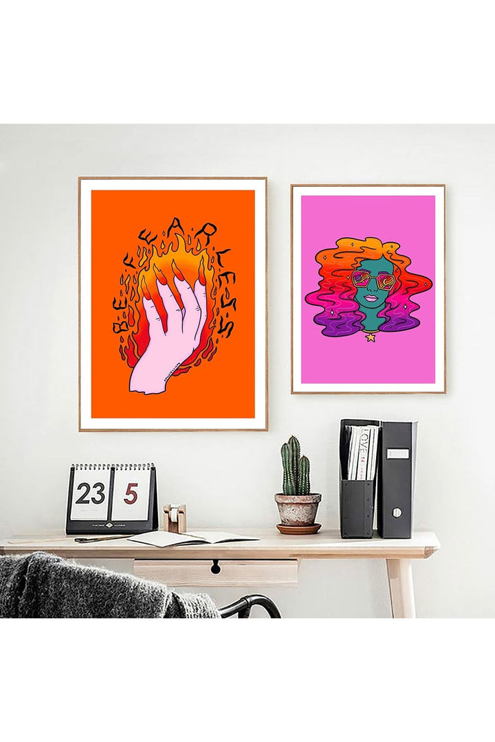 Lisslune | Girl Inspiring Poster