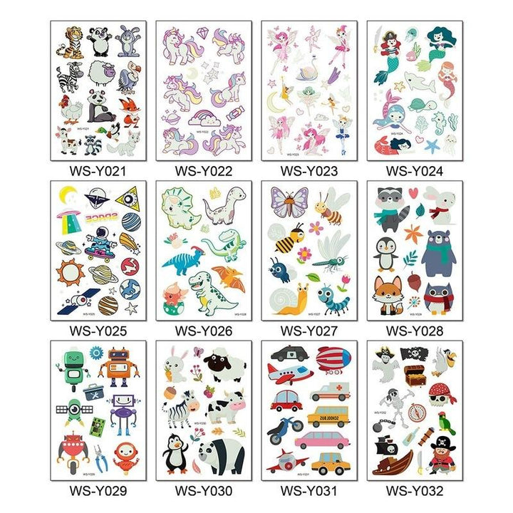 Lisslune | Temporary glowing children's tattoos