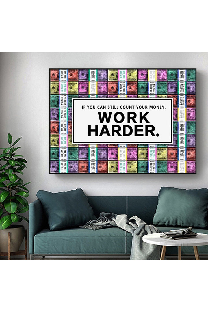 Lisslune | "Work Harder" Poster
