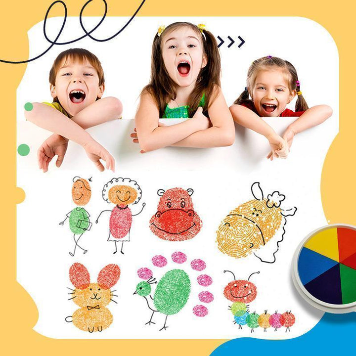 Lisslune | Finger paints 6 colors set