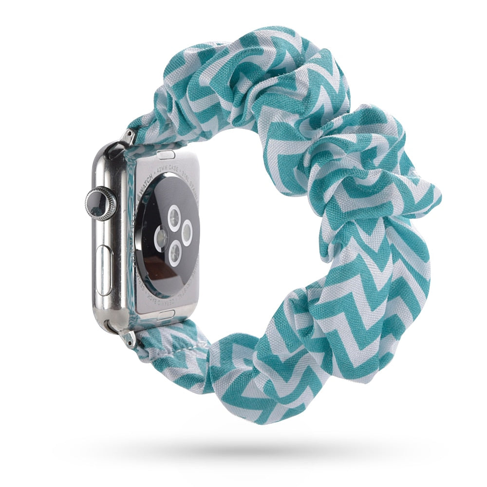 Lisslune | ELASTIC Apple Watch BAND IN HAIR TIE STYLE
