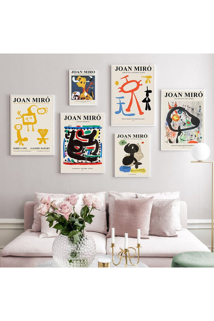 Lisslune | Miro Inspired Canvas Poster