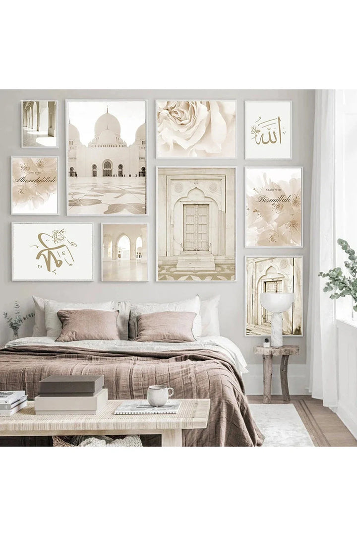 Lisslune | Academy Moroccan Canvas Poster