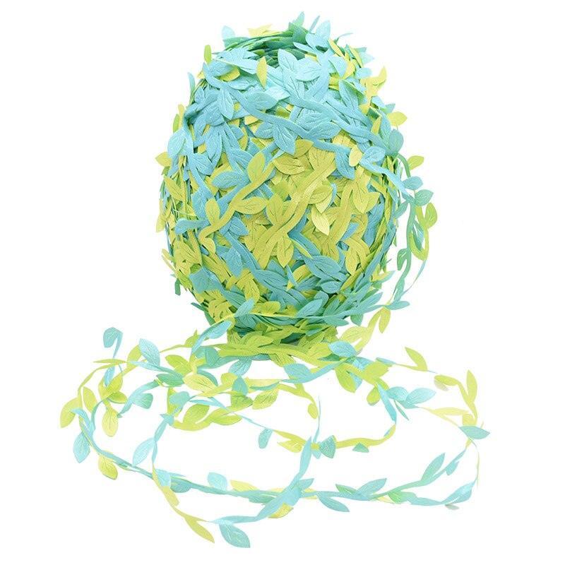 Lisslune | Nature-inspired green ivy vine ribbon: Elevate your craft and your decor with a touch of elegance
