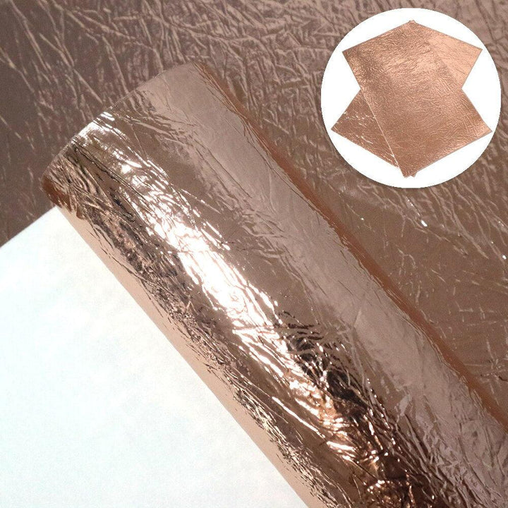 Lisslune | Chic Leopard Print Synthetic Leather Craft Kit - Essential DIY Materials