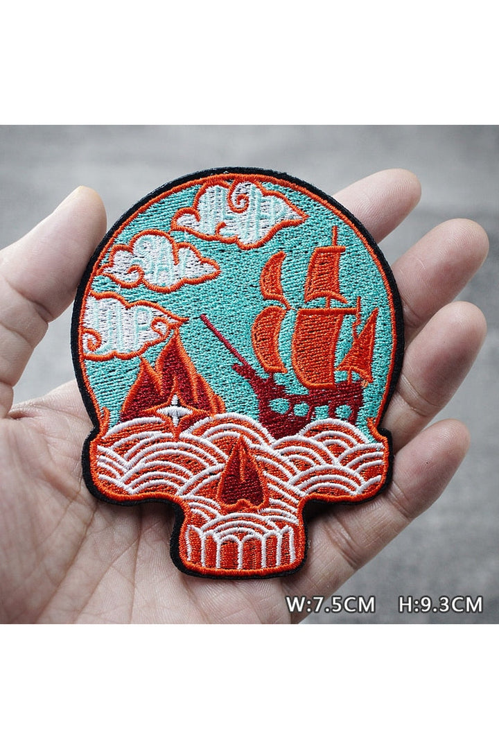 Lisslune | Party embroidery patches