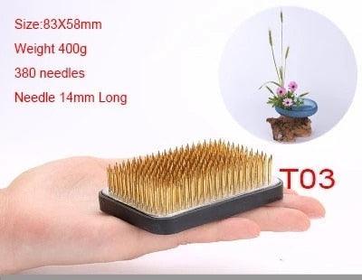 Lisslune | Japanese Ikebana Kenzan Masterpiece Flower Arrangement Kit - Unleash Your Inner Artist