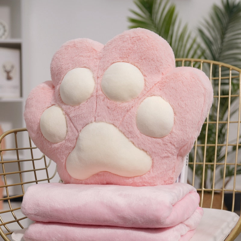 Lisslune | Fluffy Bear Paw Hand Warmer Pillow