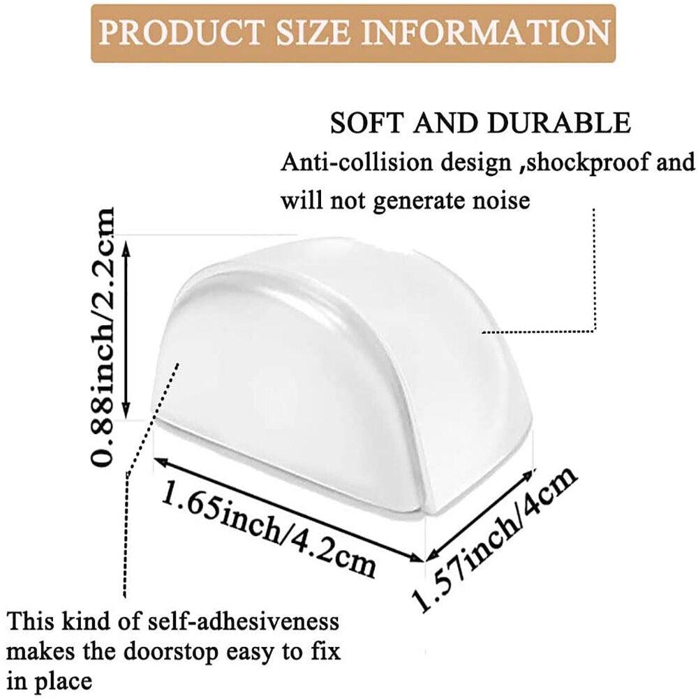 Lisslune | Invisible Wall Protection Doorstop Set - 4 Pack