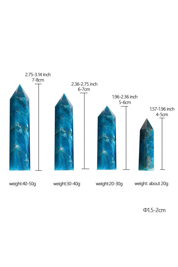 Lisslune | Apatite Crystal Charm
