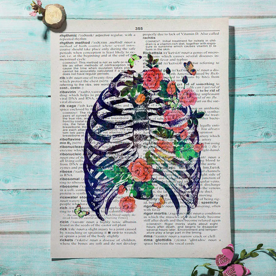 Lisslune | Anatomy Canvas Poster