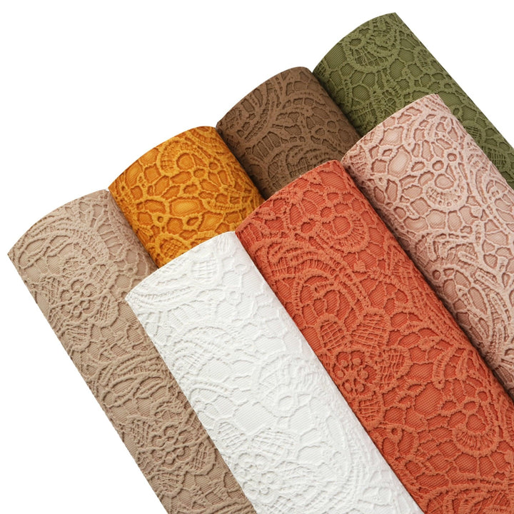 Lisslune | Stylish Layered Synthetic Leather Craft Sheets for Creative DIY Projects