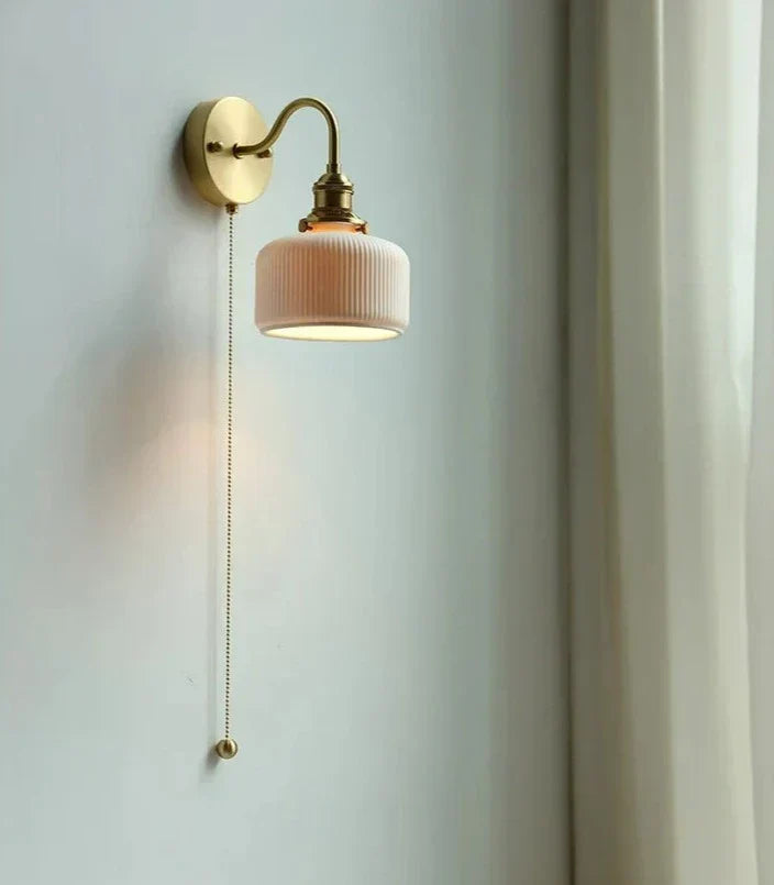 Lisslune | ScandiAura – Stylish Ceramic Wall Light with Nordic Design