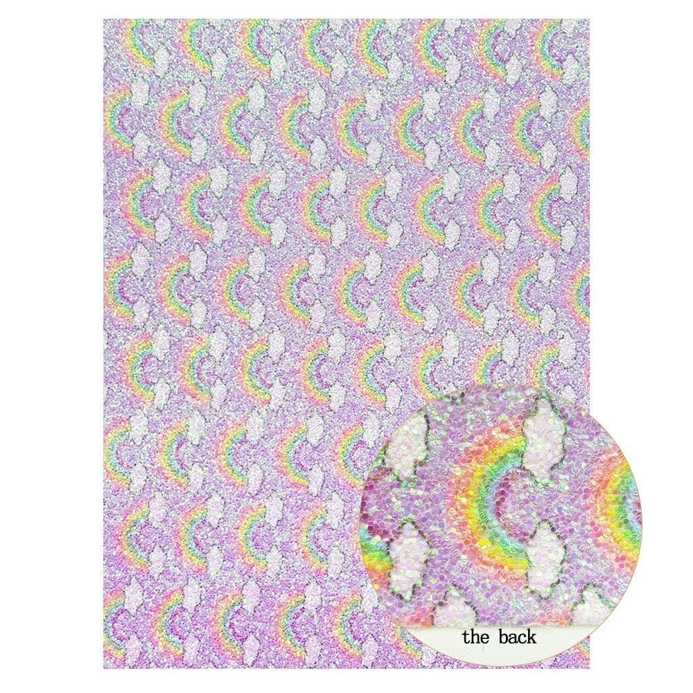 Lisslune | Shimmering DIY Fabric Bundle: Perfect for Hair Bows and Creative Craft Projects