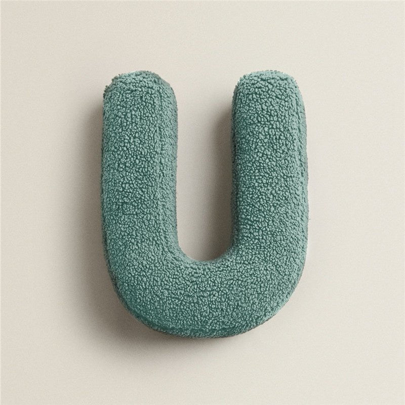 Lisslune | PlushLetter Pillow - Soft Letter Pillow for Bedroom and Children's Room