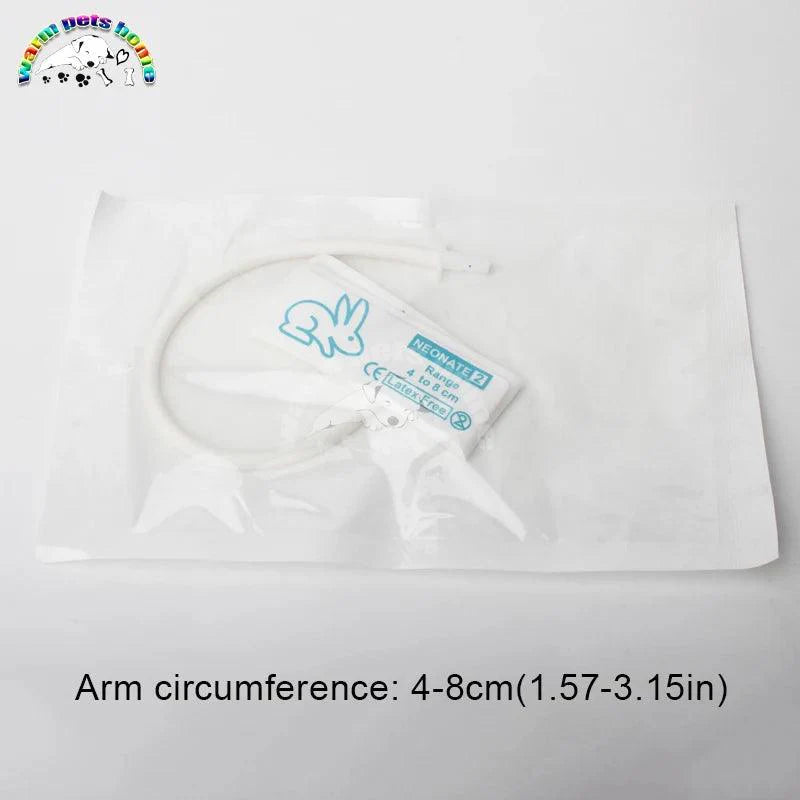 Lisslune | Replaceable Adjustable Blood Pressure Cuff Set for Newborn Pets - Multiple Size Options for Accurate Measurements