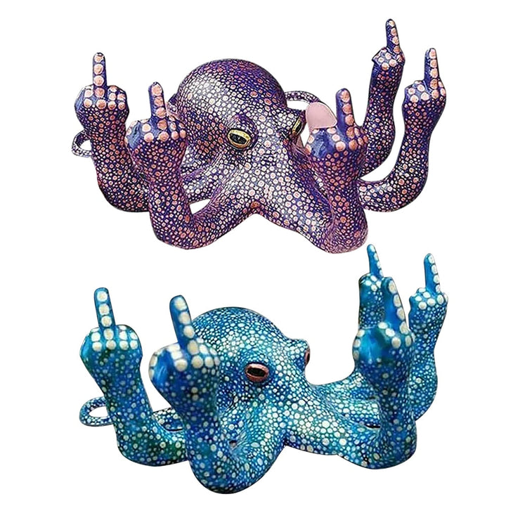 Lisslune | Angry Luminous Octopus Resin Decor