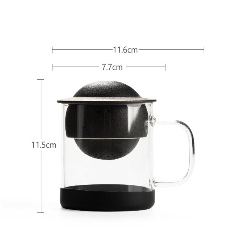 Lisslune | Cosmic Orbit Brew Ceramic Teapot