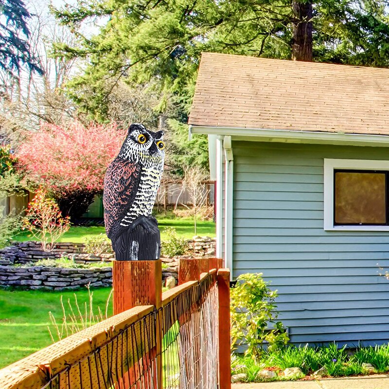Lisslune | Owl Guardian - Realistic Uhu Outdoor Bird Decoration